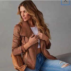 NWT - Dance&Marvel Faux Leather Moto Jacket